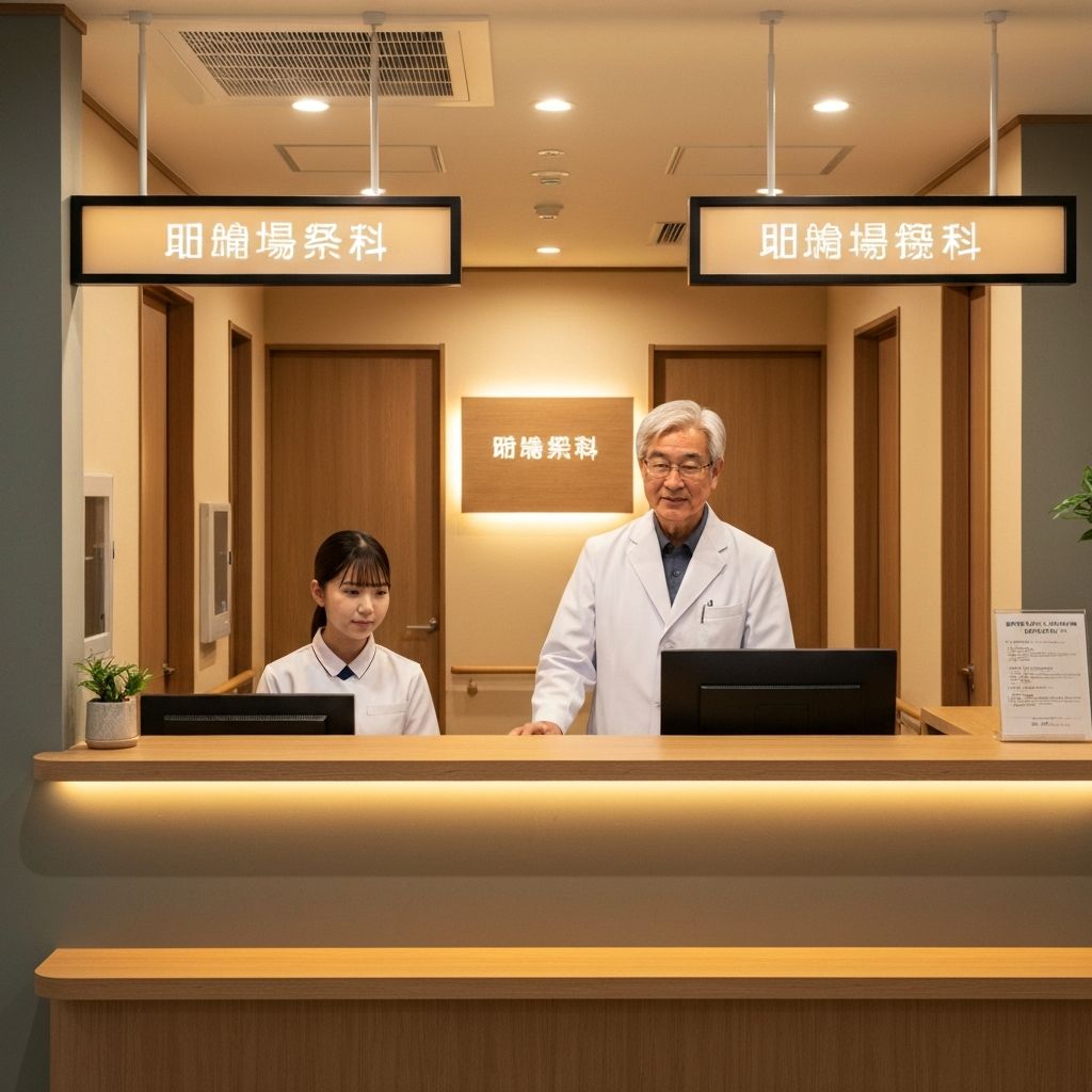 クリニック院長とスタッフ